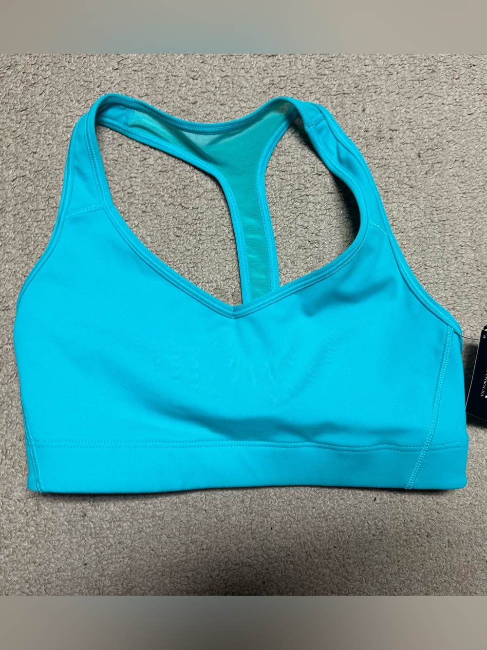 Victoria's Secret Turquoise Racerback Sports Bra